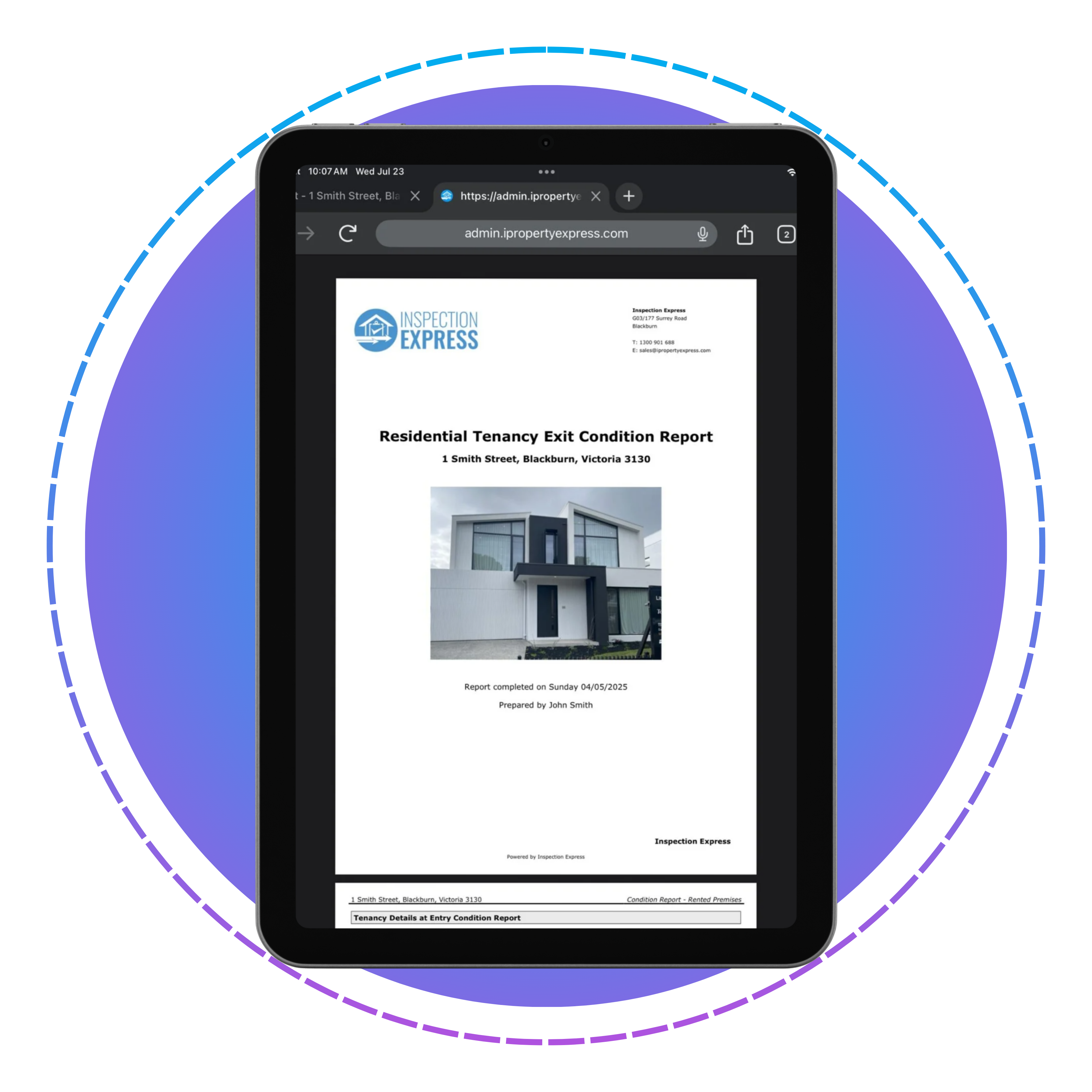 WEBSITE – CLEANER REPORTS