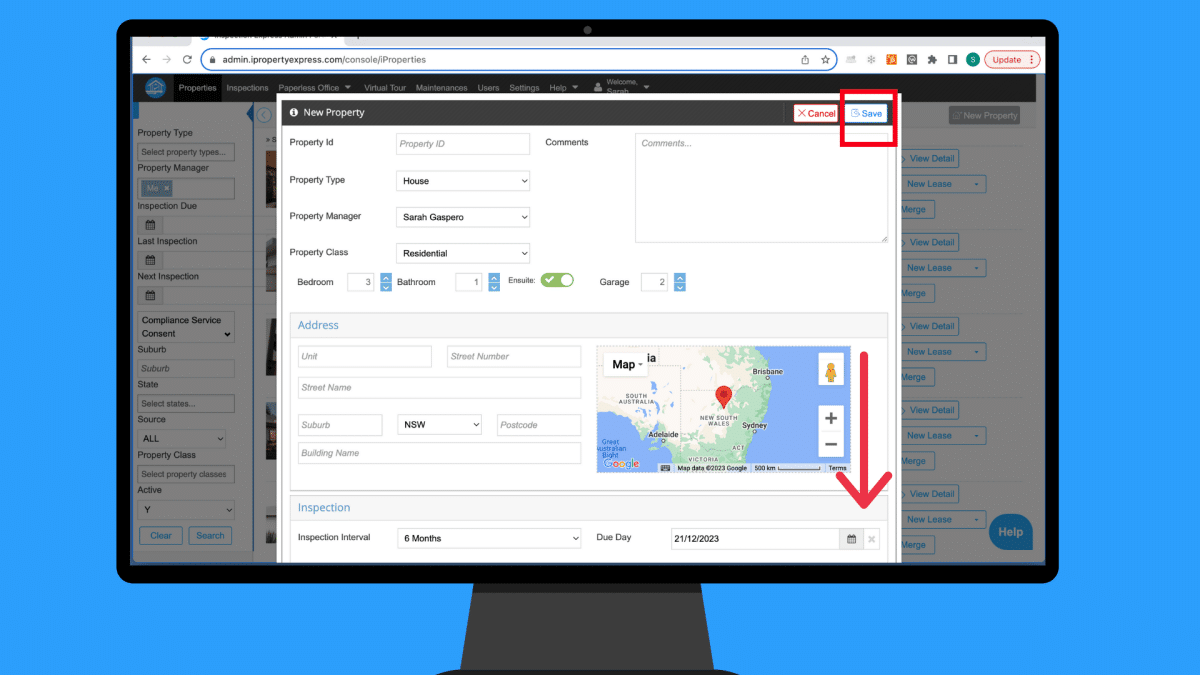 Properties Express Add In How to manually add properties in Inspection Express